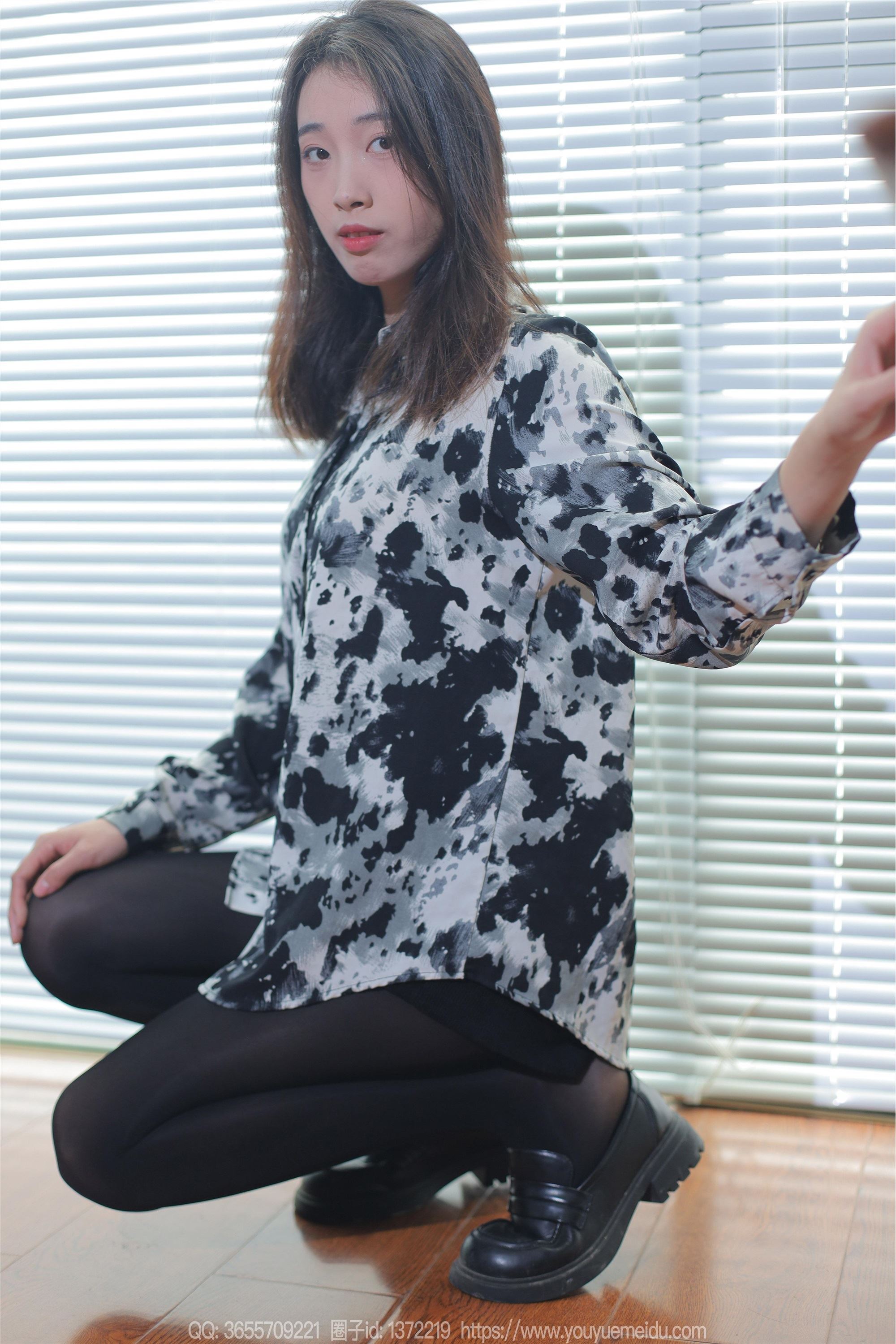 IESS异思趣向  2024.02.04 丝享家 1655 小九《黑色厚袜》